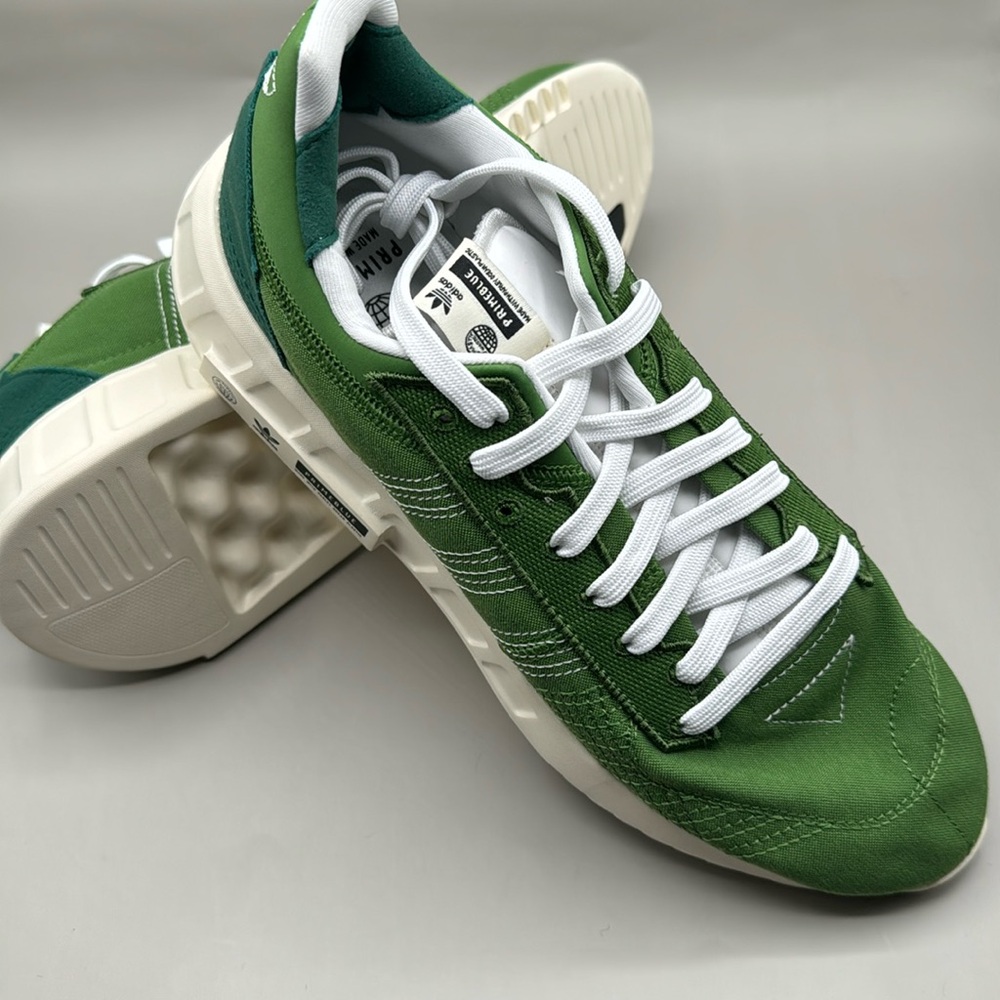 NWT! Adidas Geodiver Primeblue Sneakers Men’s 10 Green